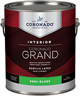 O.F. RICHTER AND SONS, INC. Coronado Grand is an acrylic paint and primer designed to provide exceptional washability, durability and coverage. Easy to apply with great flow and leveling for a beautiful finish, Grand is a first-class paint that enlivens any room.boom